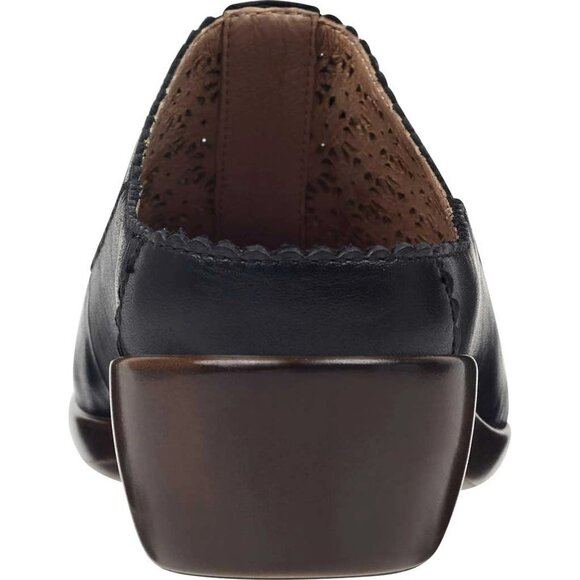 Easy Spirit Dusk Women's Perforated Leather Mules - Picture 3 of 5
